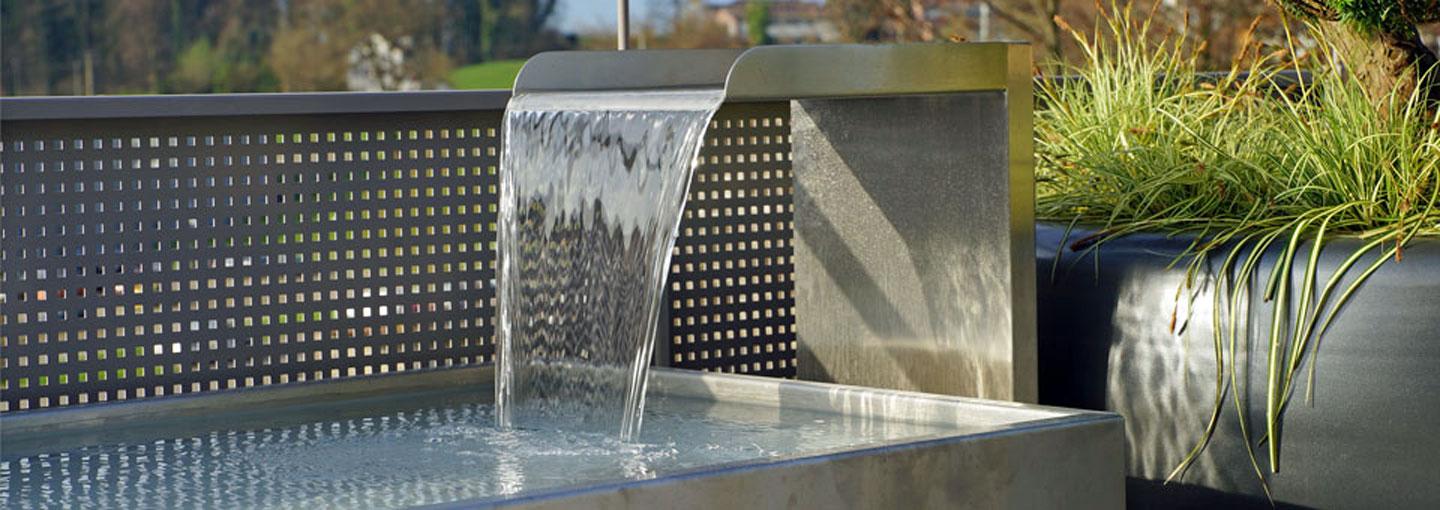 Wasser im Garten