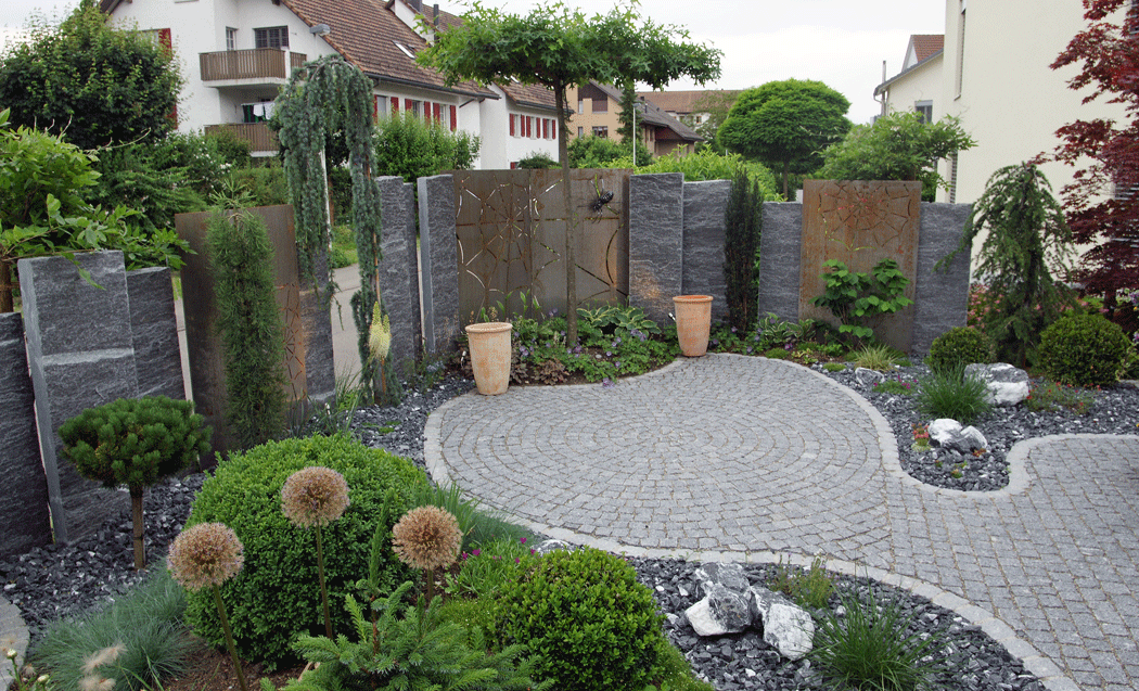 Sichtschutz im Garten - Gärten Armin Hollenstein